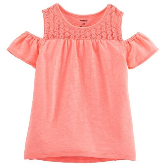Carter’s Off Shoulder Lace Top - Picture 1 of 5